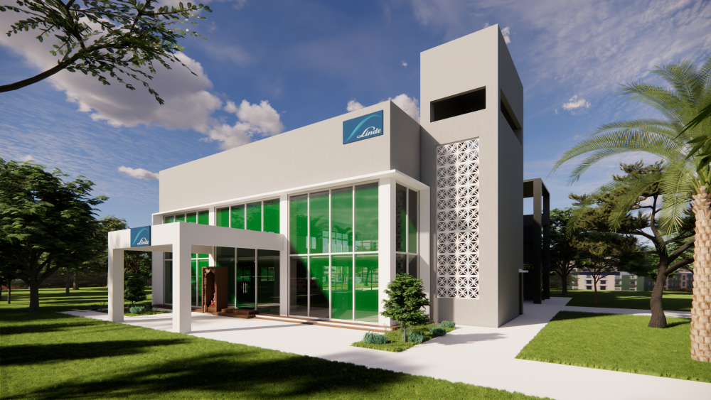 Administrative Building, Linde Pvt. Ltd., Taloja MIDC, Taloja, Panvel.